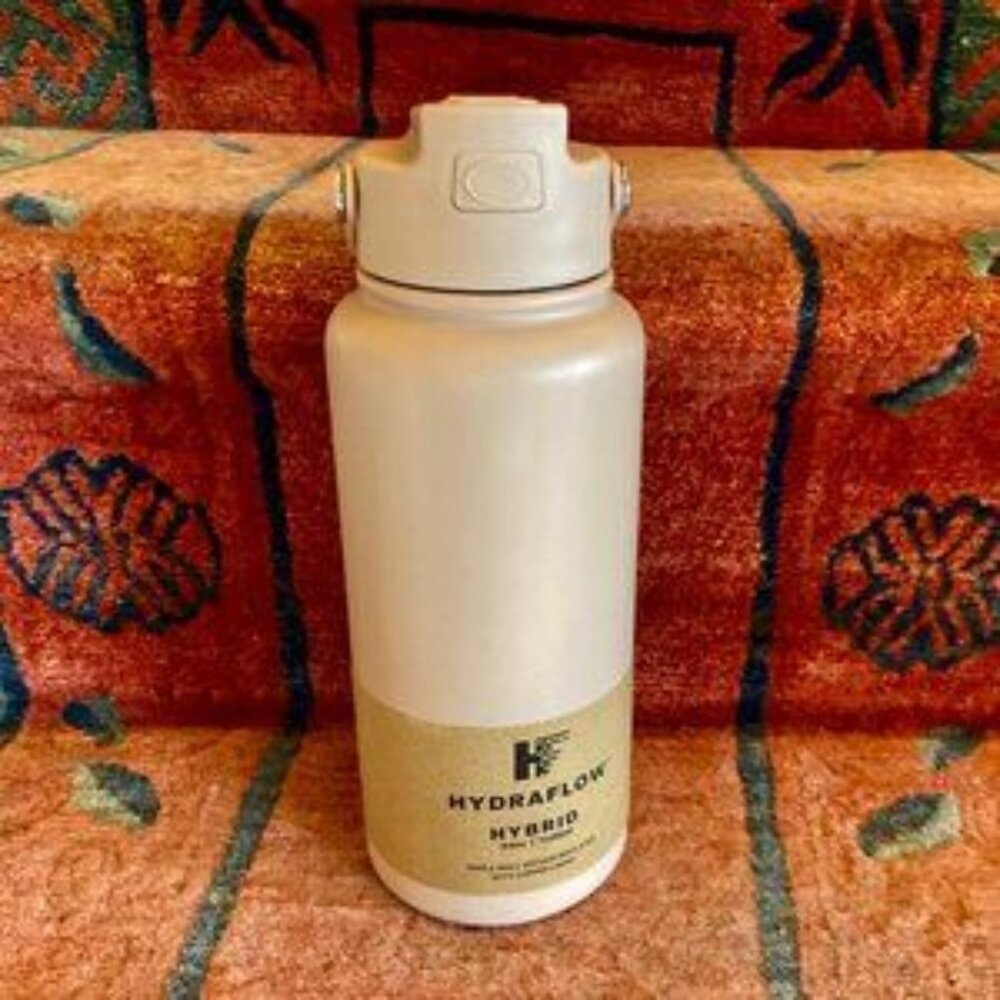 Tan water bottle